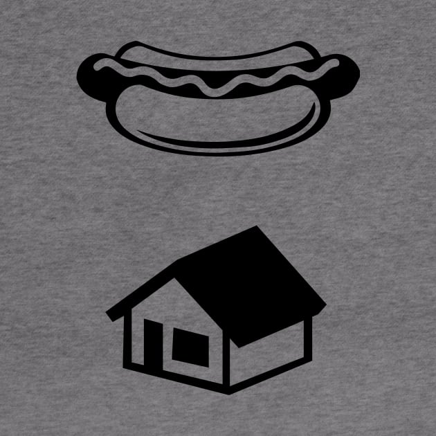 Kevin's Hot Dog Ghostbusters Logo by theshirtsmith